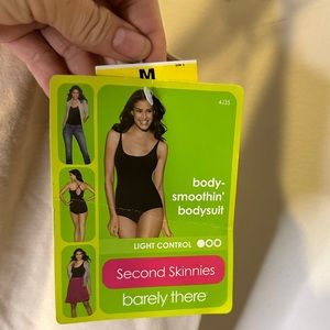 Women nude bodysuit Shapewear leotard medium